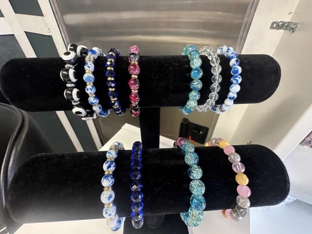 Handmade bookish bracelets