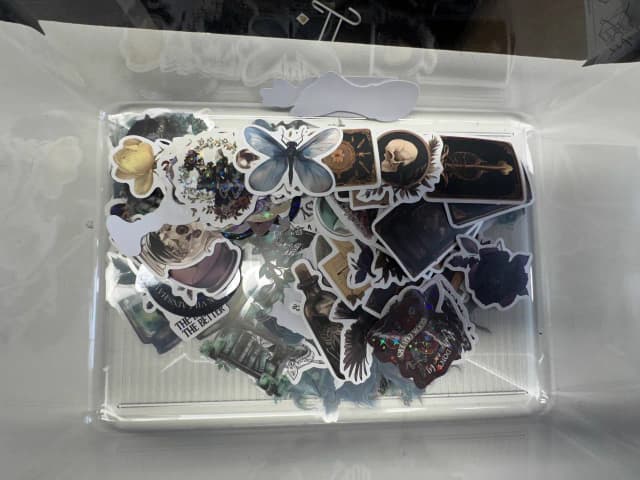 Bookish sticker collection